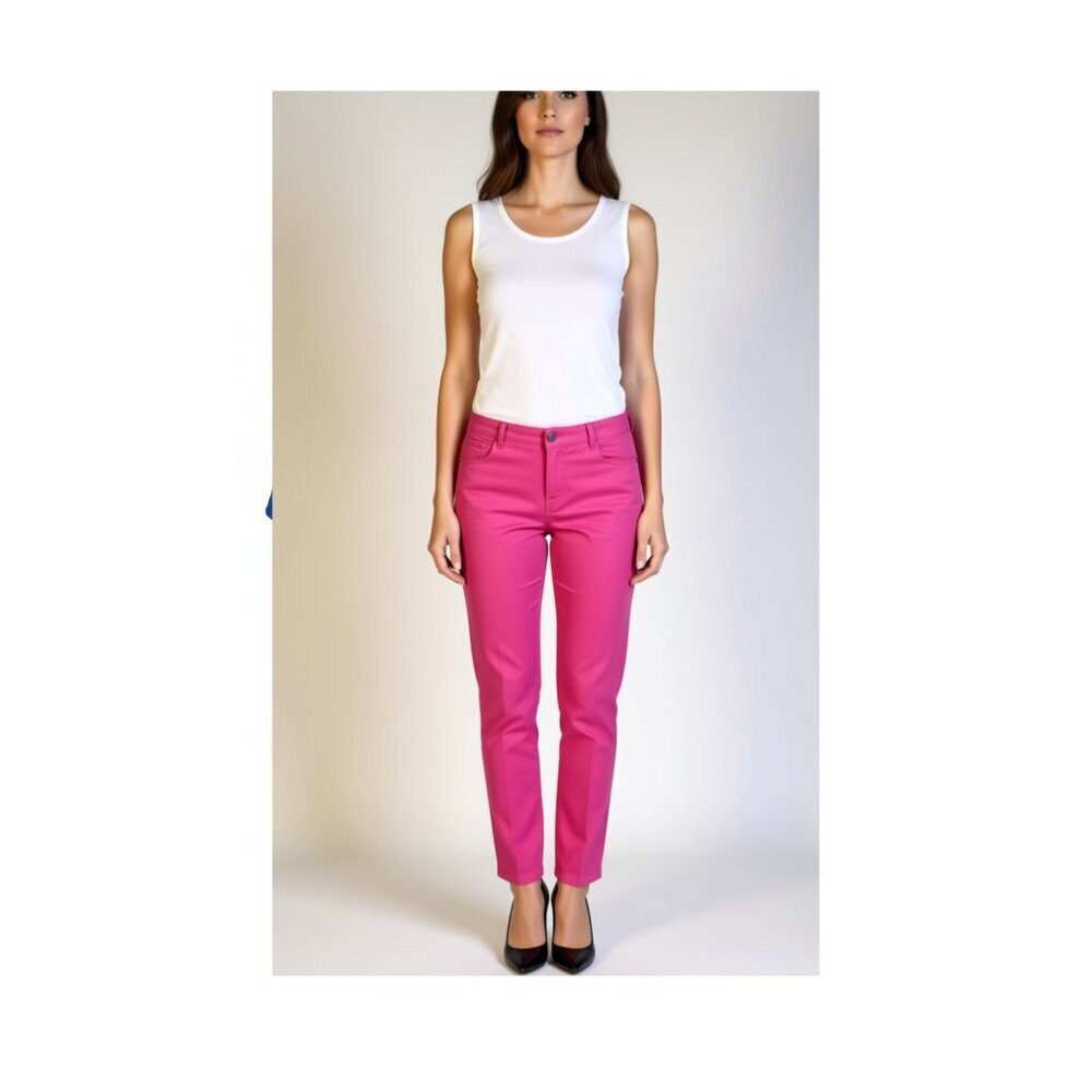 Women's Jeans - Style & Co Size 12P - Slim Leg - Hot Pink!